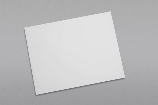 Front of a 10 x 13 Catalog Envelope 28# White Wove with Peel & Stick