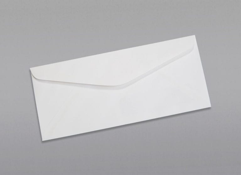 Custom Printed #11 Window Envelopes with Gum Adhesive