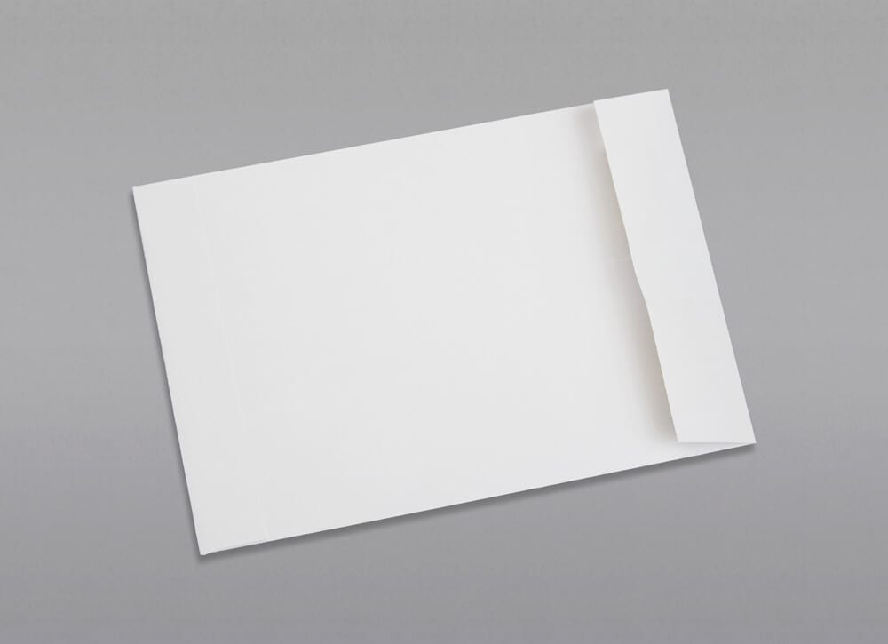 6-1/2 x 9-1/2 Inches White Catalog Envelope 500/Box 24lb Plain 
