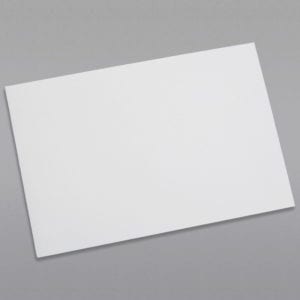 Front of a 6 1/2 x 9 1/2 Catalog Envelope 28# White Wove with Regular Gum