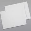 Front and back of a 9 x 12 Catalog Envelope 24# White Wove with Regular Gum