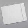 Back of a 9 1/2 x 12 1/2 Catalog Envelope 28# White Wove with Regular Gum