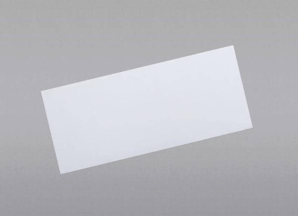 Front of a #10 Regular Envelope with Peel & Stick