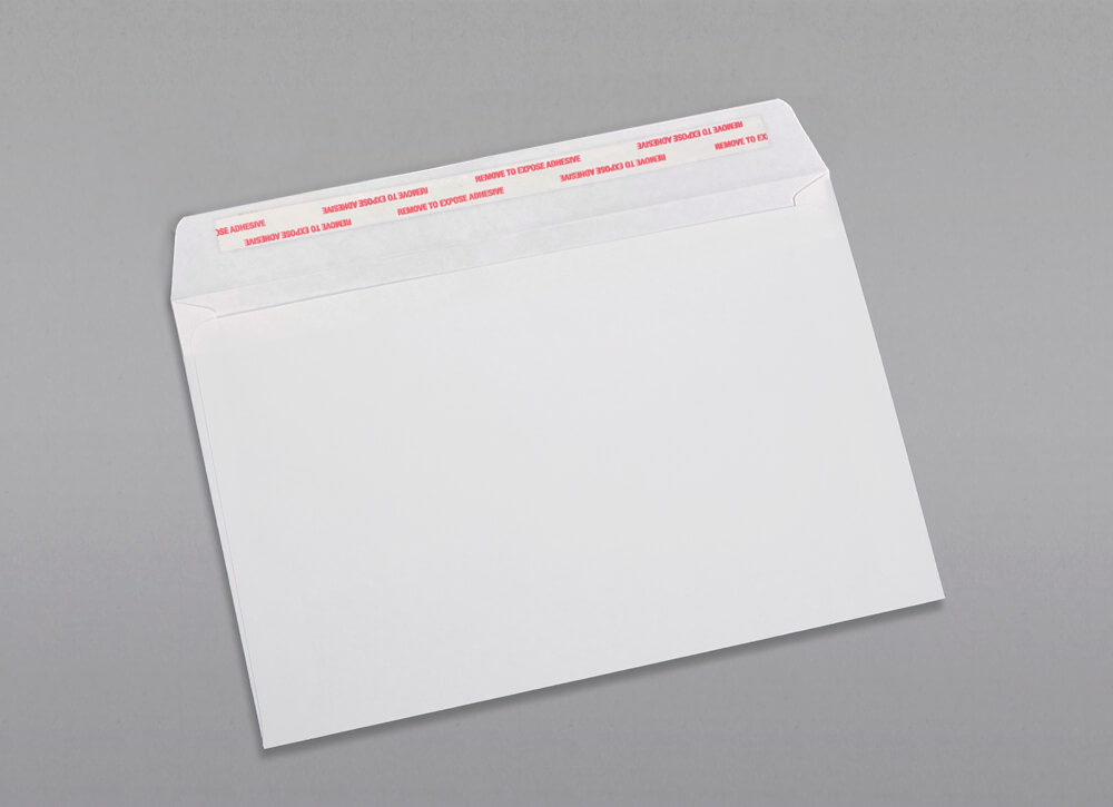 JAM PAPER 9x12 Inch Booklet Envelopes - Natural White Wove, 32 Lb Paper, Pack Of 50