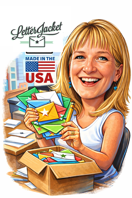 Karen — Letter Jacket Envelopes, Made in the USA